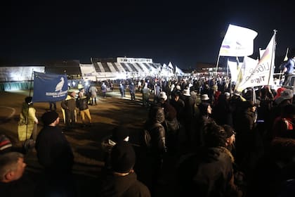 El estadio de El Porvenir semivacío en junio de 2022