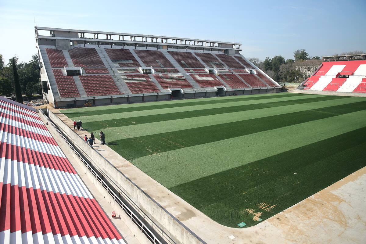 El estadio de Estudiantes de La Plata
