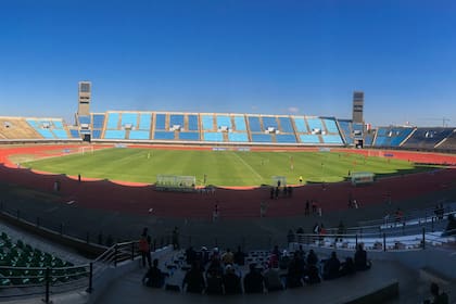 El estadio de Fez está siendo remodelado con motivo de la próxima Copa Mundial
