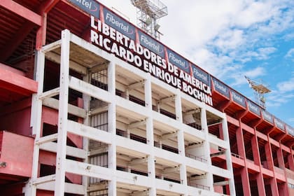 El estadio de Independiente: allí se reunieron este viernes los principales dirigentes para tratar de encontrar una salida ante la crisis institucional