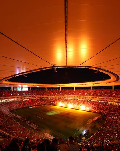 El estadio de las Chivas de Guadalajara será la sede del partido amisto y una de los estadios mundialistas (X/@miseleccionmx)