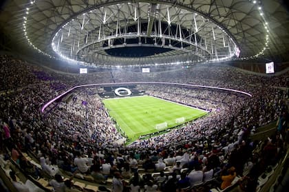 El estadio de Lusail fue inaugurado con la final de la Supercopa homónima y será escenario del debut de la Argentina