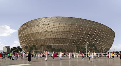 El Estadio de Lusail será el escenario donde el seleccionado argentino hará su debut en la Copa del Mundo frente a Arabia Saudita. Foto/hospitality.fifa.com