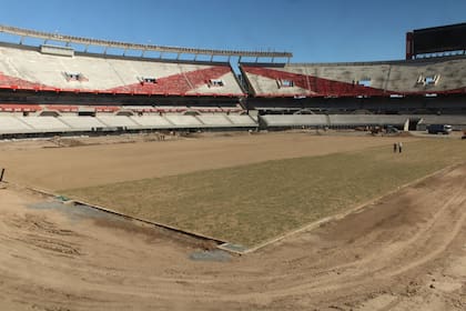 El estadio de River Plate y su progreso en la mega obra.