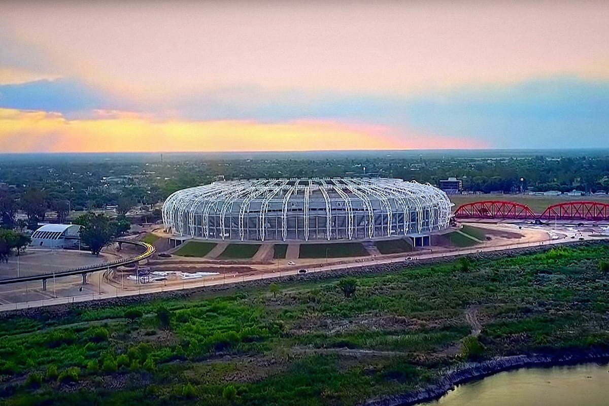 El estadio de Santiago del Estero donde se jugará la Copa América 2020