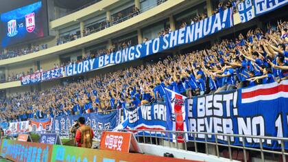 El estadio de Shanghai Shenhua, donde jugará Tevez
