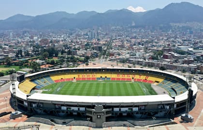 El estadio El Campín de Bogotá, Colombia, fue sede del último amistoso entre Millonarios y Boca