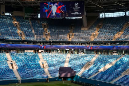 El estadio Gazprom Arena ya no será la sede de la final de la Liga de Campeones de la UEFA 2021/22