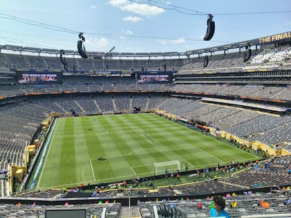 El estadio MetLife, donde se disputa la final del Mundial 2026 entre la Argentina y España
