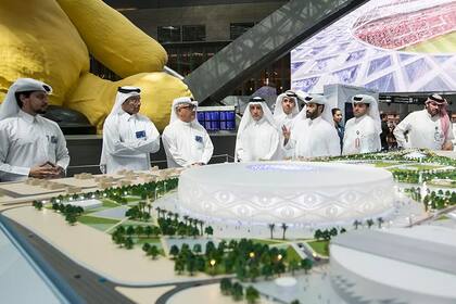 El estadio mundialista Al Thumama es el sexto estrenado de los ocho que se planean utilizar en Qatar 2022