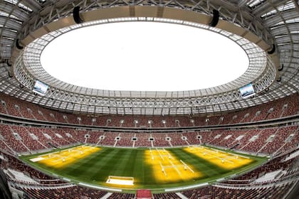 El Estadio Olímpico Luzhnikí albelgará la fiesta de apertura y el partido inaugural entre Rusia y Arabia Saudita