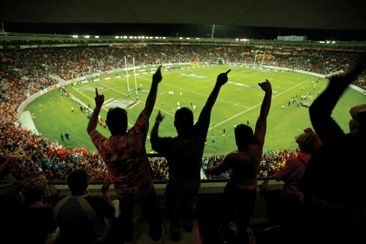 El estadio Regional Wellington, donde los Jaguares enfrentarán a Hurricanes