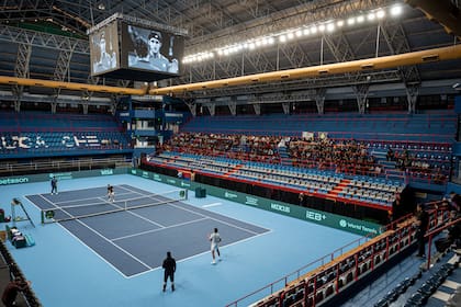 El estadio Ruca Che, de la capital de Neuquén, será sede de la serie de Copa Davis Argentina vs. Turquía, que abrirán Francisco Cerúndolo y el visitante Yanki Erel.