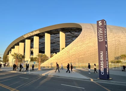 El estadio SoFi en Los Ángeles, Estados Unidos