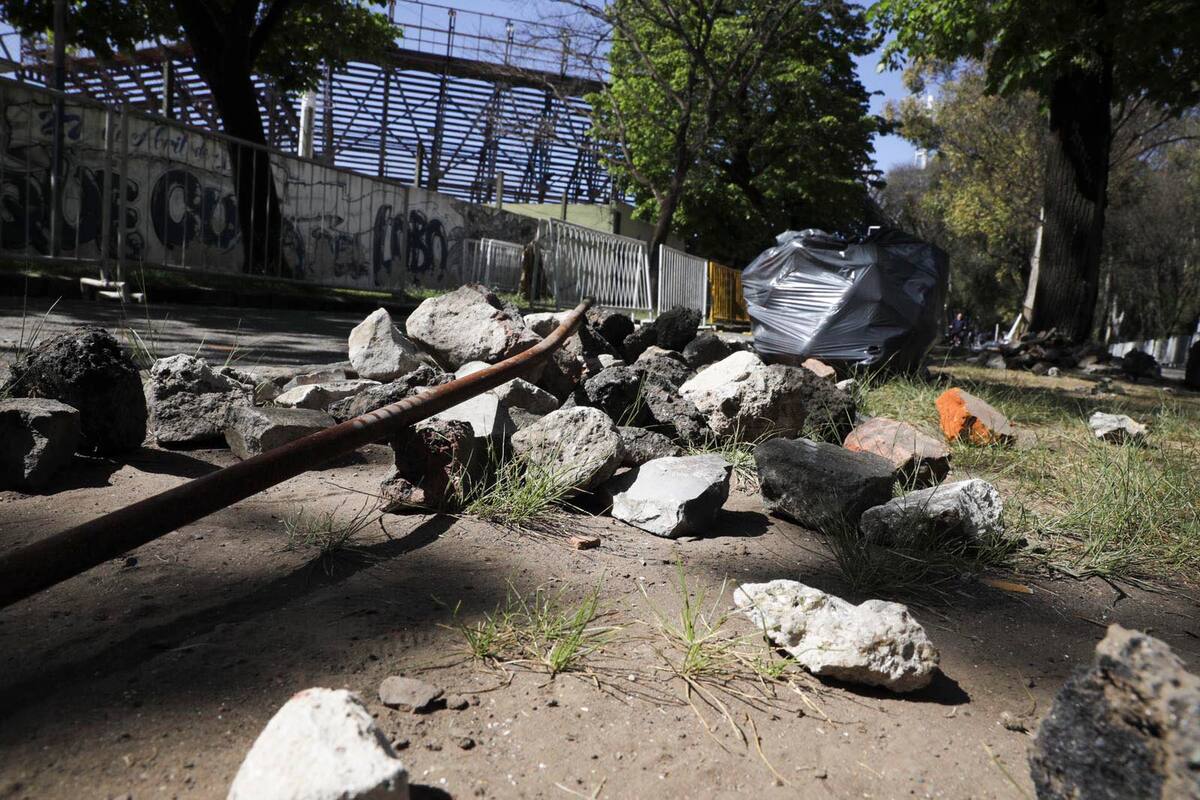 El estado de Gimnasia y Esgrima de La Plata, tras los incidentes