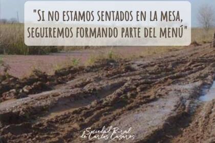 El estado de los caminos rurales de Carlos Casares