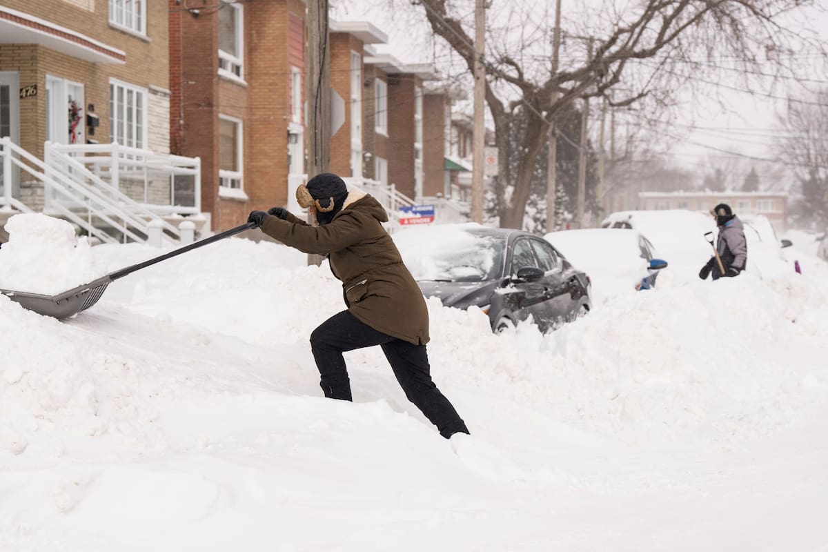 El estado de Maine es uno de los pocos que espera nevadas en la primera semana de la primavera boreal