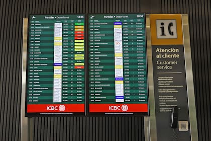 El estado de vuelos en los principales aeropuertos del país hoy
