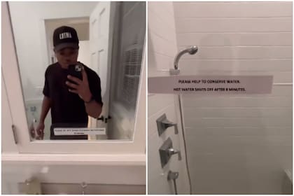 El estadounidense dijo que alquilar esa casa de Airbnb lo había hecho tomar una drástica decisión, dado que los carteles lo incomodaron demasiado