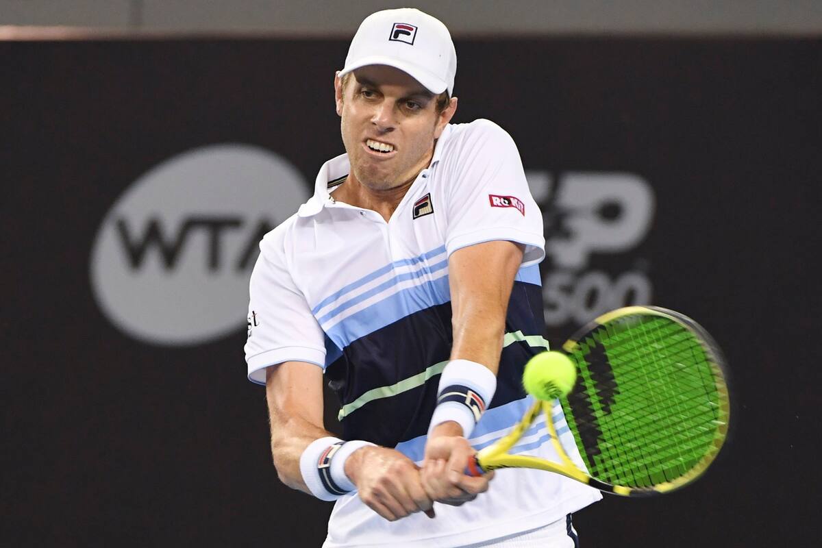 El estadounidense Sam Querrey dio positivo de coronavirus y se bajó del torneo de San Petersburgo