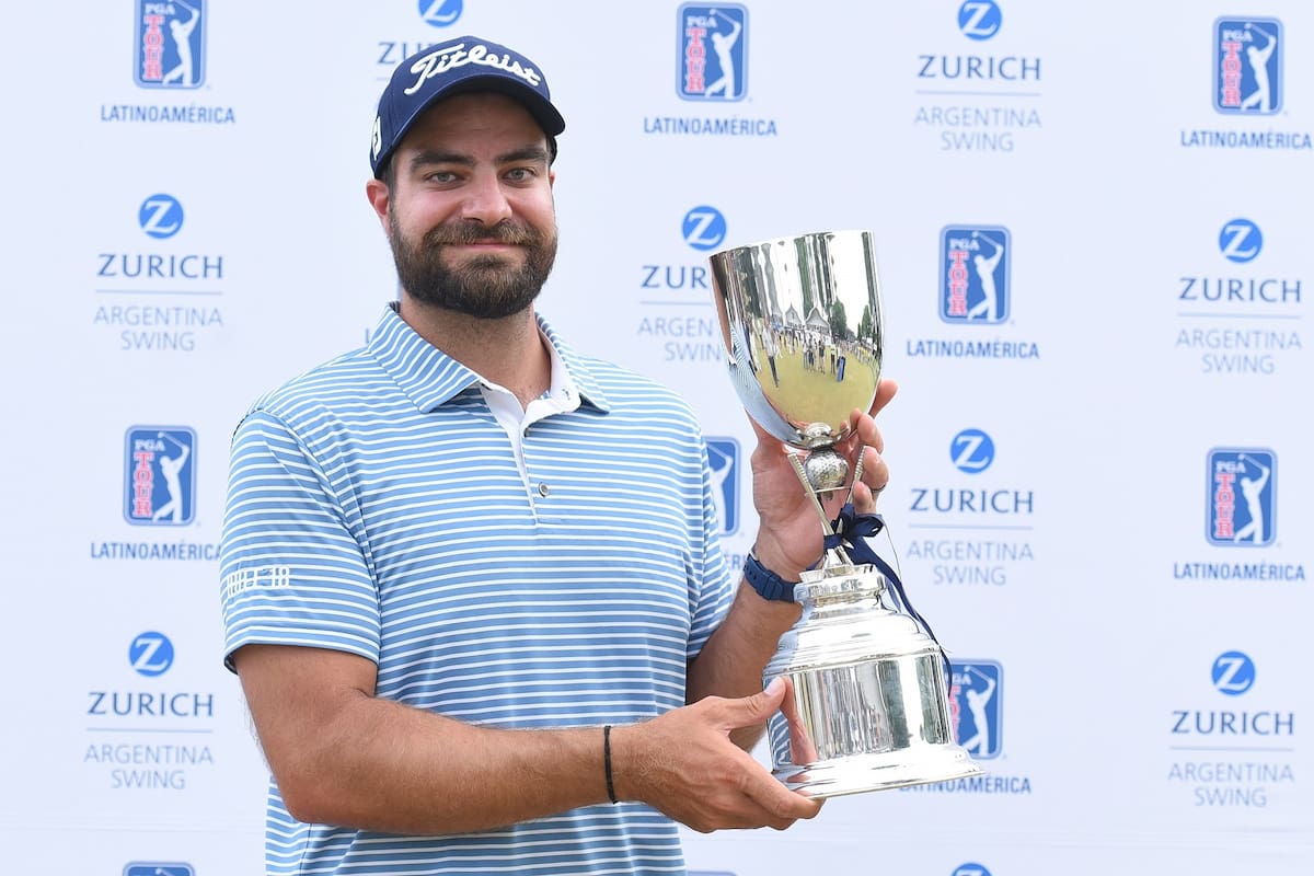 El estadounidense Tom Whitney fue el mejor de los cinco torneos argentinos del PGA Tour Latinoamérica y se llevó los 10 mil dólares que otorga Zurich