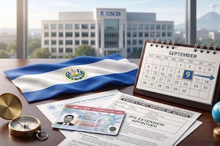 Validez del permiso de trabajo EAD para salvadoreños y el TPS al 9 de septiembre