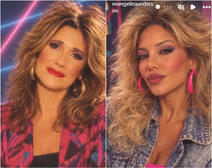 El estilo 80 de María Fernanda Callejón y Evangelina Anderson