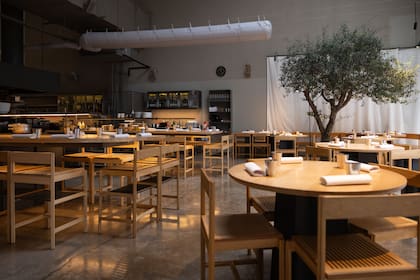 El estilo cálido del salón