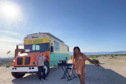 El estilo de vida nómade los llevó por parques nacionales, trabajos temporales y una rutina austera, pero con mucha libertad para disponer de su tiempo