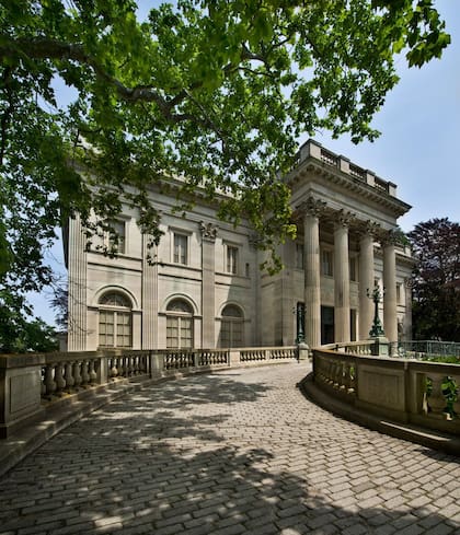El estilo estilo Beaux-Arts de Marble House