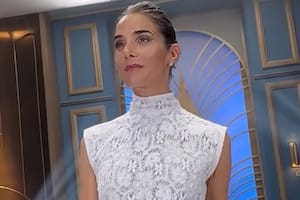 El estilo oriental de Juana Viale para el Almorzando que dio de qué hablar