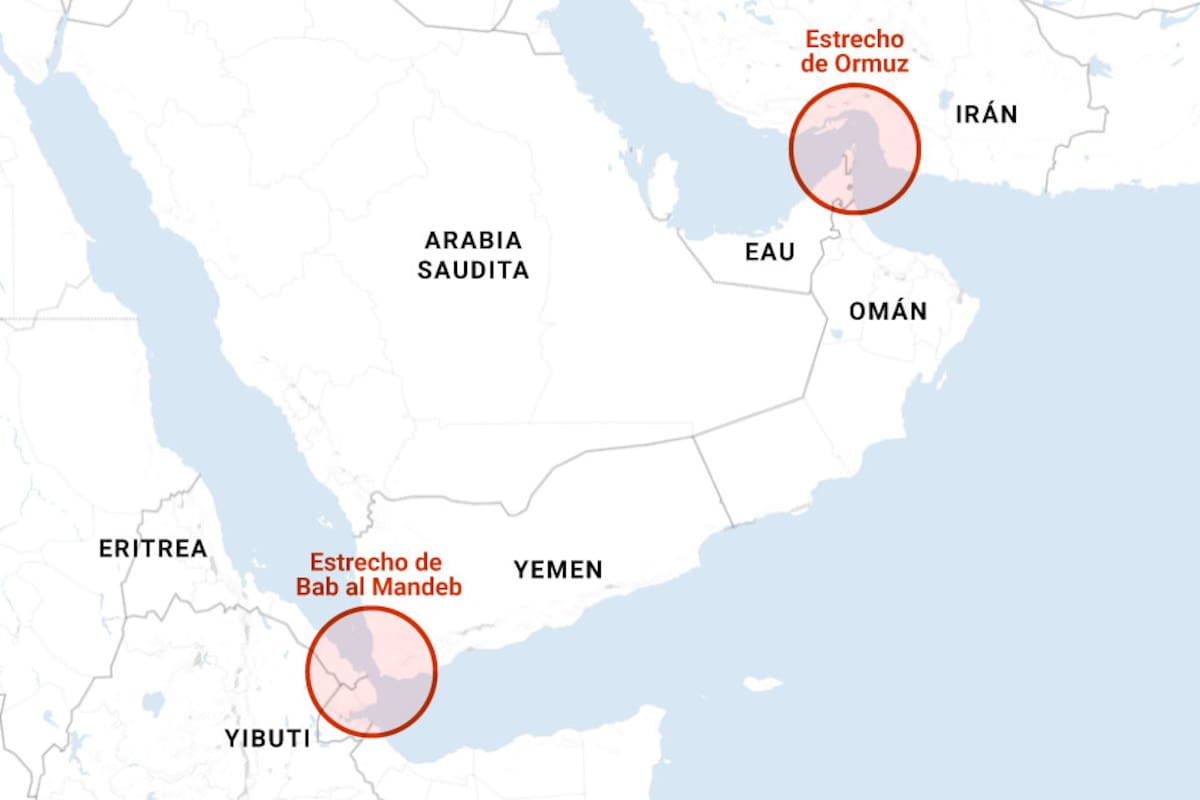 El estrecho de Ormuz, un paso clave y estratégico para el petróleo y comercio global