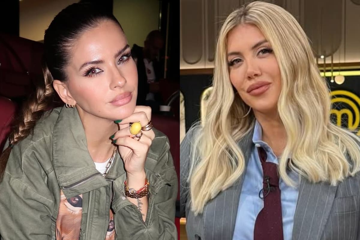 El estreno de la serie de la China Suárez en eltrece coincide en la franja nocturna con la gala de Masterchef conducida por Wanda Nara en Telefe (Foto: Instagram @sangrejaponesa / @wanda_nara)