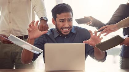 El estrés y la tensión impulsan a la aparición del erróneamente llamado "mal humor"