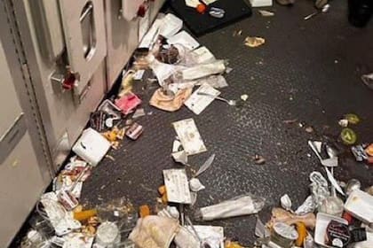 El estudio le asignó a este vuelo un índice de turbulencia de 22,9 sobre 100, el más alto del relevamiento