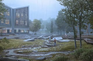 De Copenhague a Claypole, ejemplos de “paisajismo esponja” pensado para las lluvias de estos tiempos