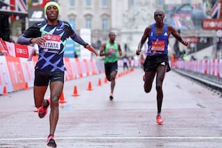 Maratón de Londres: un final de película y el fracaso de las zapatillas mágicas