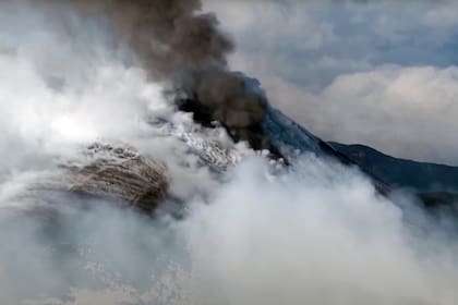 El Etna, en actividad