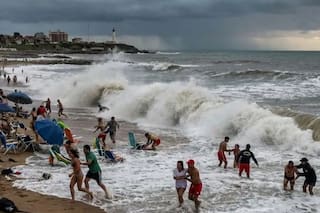 Un geólogo explicó en detalle por qué se produjo la ola gigante en Mar Chiquita y si puede volver a ocurrir