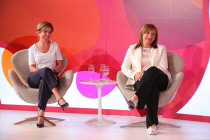 Verónica Marcelo (Natura) y Rosana Felice (GSK)