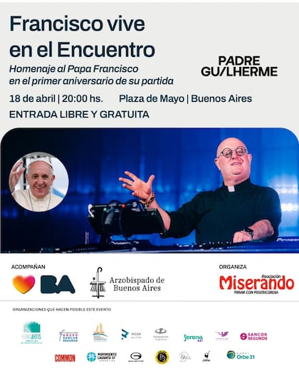 El evento del Padre Guilherme comienza este sábado a las 20.00 horas.