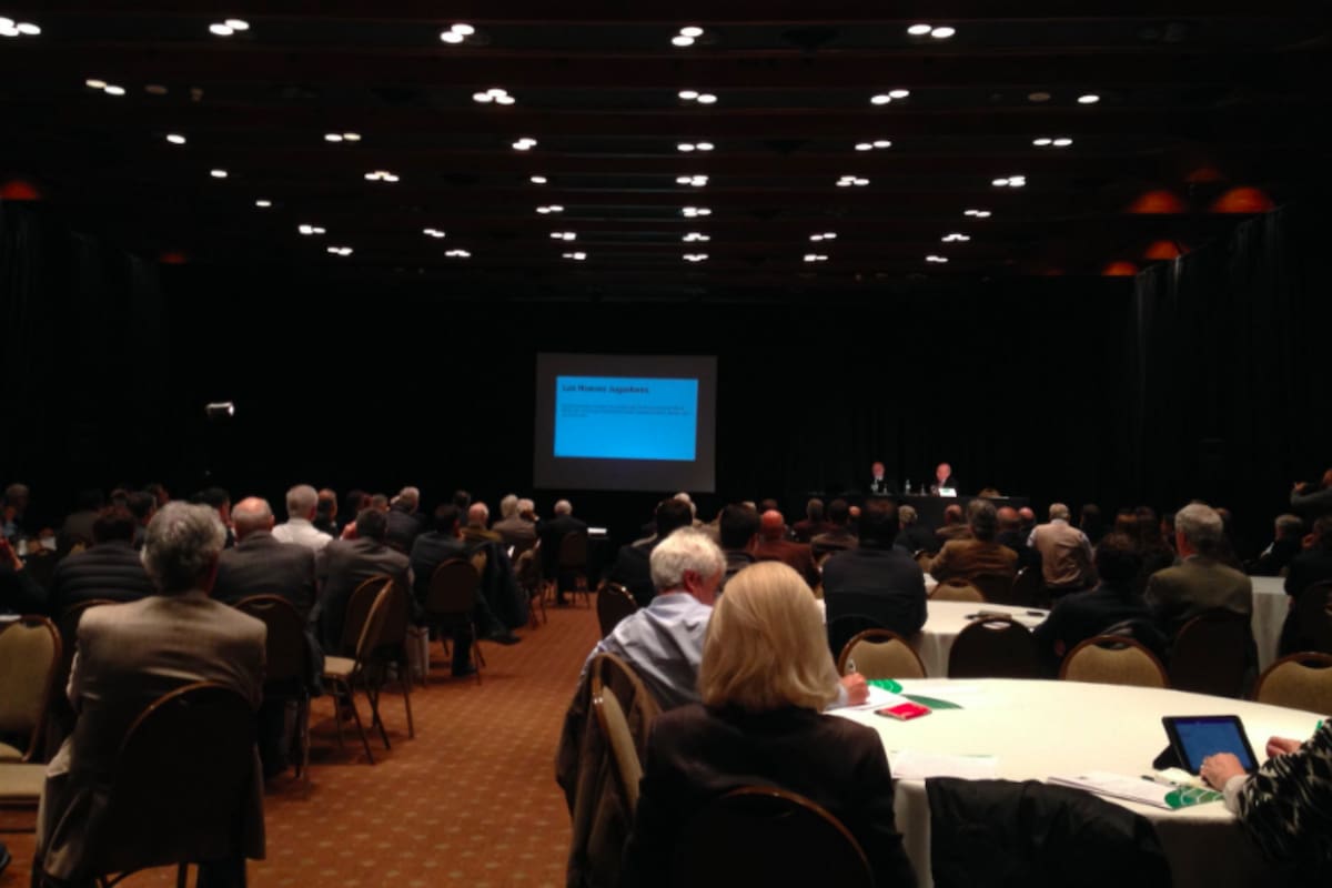 El evento, hoy por la mañana en el Sheraton