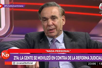 El ex candidato a Vicepresidente definió al proyecto de reforma judicial como exorbitante y costosa.