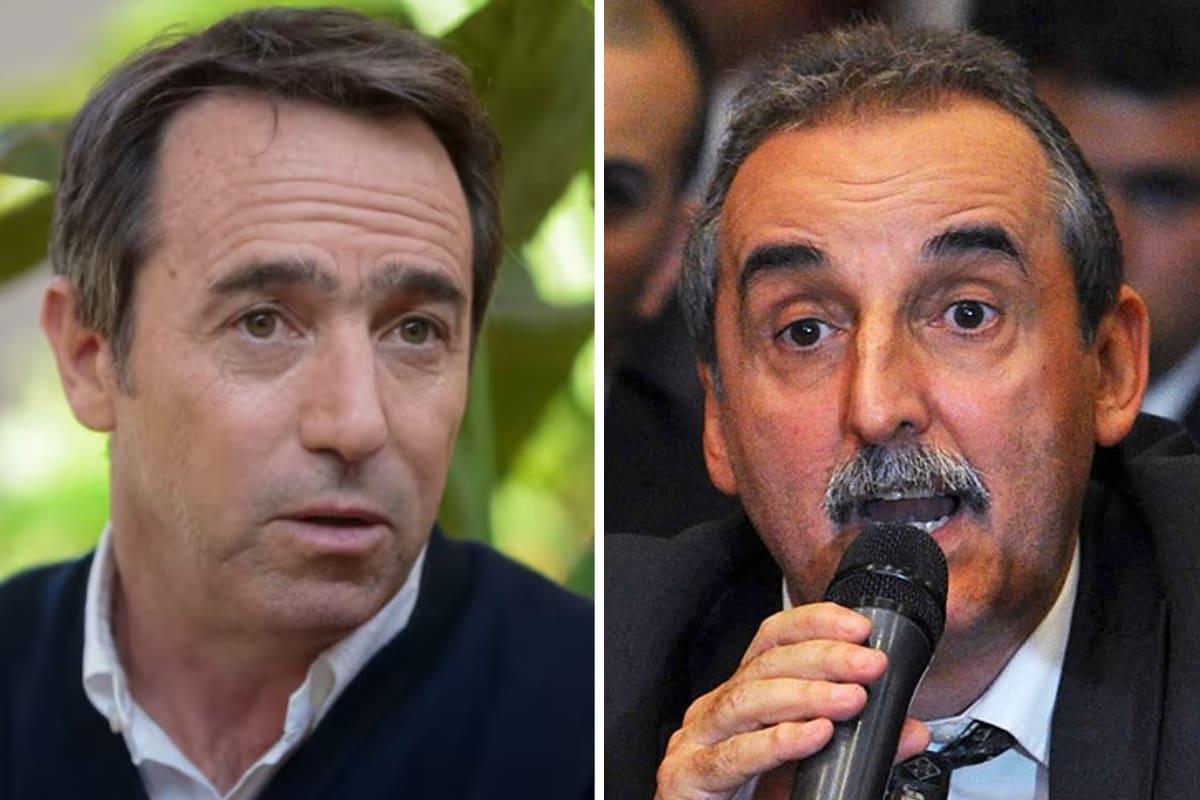 El ex CEO de Mercado Libre, Marcos Galperín, junto al exsecretario de Comercio Guillermo Moreno