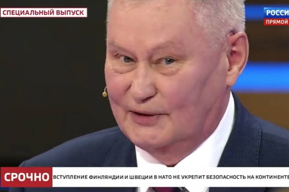 El ex coronel ruso, Mikhail Khodarenok, criticó la invasión a Ucrania en la televisión estatal