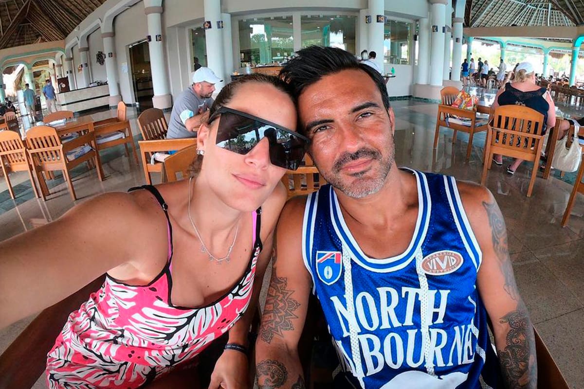 El ex futbolista y su pareja participaron de un “challenge”. Pese a que seguían las instrucciones de manera coordinada, algo no salió como se esperaba.