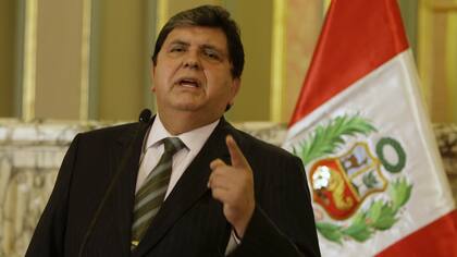 El ex mandatario, Alan García