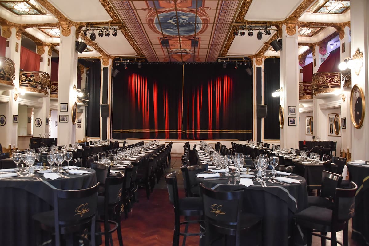 El ex Piazzolla Tango reabrió el viernes con un gran show dedicado a Gardel