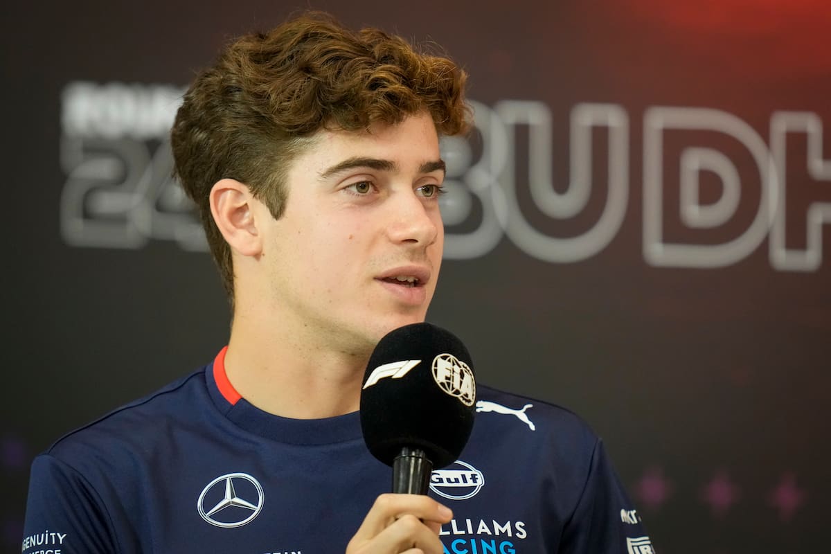 El ex piloto de Williams, Franco Colapinto, pasa a ser piloto de reserva en Alpine, propiedad del Grupo Renault