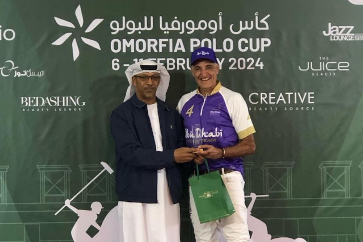 El ex polista Hugo Barabucci dirige el Abu Dhabi Polo Team.